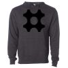 Midweight Hooded Pullover Sweatshirt - No Minimums Thumbnail