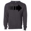 Midweight Hooded Pullover Sweatshirt - No Minimums Thumbnail