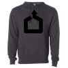 Midweight Hooded Pullover Sweatshirt - No Minimums Thumbnail
