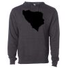 Midweight Hooded Pullover Sweatshirt - No Minimums Thumbnail