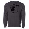 Midweight Hooded Pullover Sweatshirt - No Minimums Thumbnail