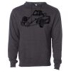 Midweight Hooded Pullover Sweatshirt - No Minimums Thumbnail