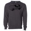 Midweight Hooded Pullover Sweatshirt - No Minimums Thumbnail