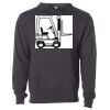Midweight Hooded Pullover Sweatshirt - No Minimums Thumbnail