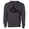 Midweight Hooded Pullover Sweatshirt - No Minimums Thumbnail