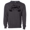 Midweight Hooded Pullover Sweatshirt - No Minimums Thumbnail
