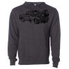 Midweight Hooded Pullover Sweatshirt - No Minimums Thumbnail