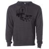 Midweight Hooded Pullover Sweatshirt - No Minimums Thumbnail