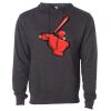 Midweight Hooded Pullover Sweatshirt - No Minimums Thumbnail