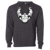 Midweight Hooded Pullover Sweatshirt - No Minimums Thumbnail