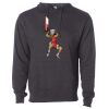Midweight Hooded Pullover Sweatshirt - No Minimums Thumbnail