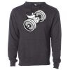 Midweight Hooded Pullover Sweatshirt - No Minimums Thumbnail