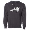 Midweight Hooded Pullover Sweatshirt - No Minimums Thumbnail