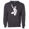 Midweight Hooded Pullover Sweatshirt - No Minimums Thumbnail