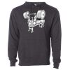 Midweight Hooded Pullover Sweatshirt - No Minimums Thumbnail