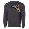 Midweight Hooded Pullover Sweatshirt - No Minimums Thumbnail