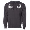 Midweight Hooded Pullover Sweatshirt - No Minimums Thumbnail