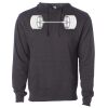 Midweight Hooded Pullover Sweatshirt - No Minimums Thumbnail