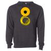 Midweight Hooded Pullover Sweatshirt - No Minimums Thumbnail