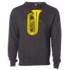 Midweight Hooded Pullover Sweatshirt - No Minimums Thumbnail