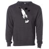 Midweight Hooded Pullover Sweatshirt - No Minimums Thumbnail