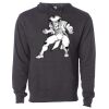 Midweight Hooded Pullover Sweatshirt - No Minimums Thumbnail