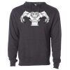 Midweight Hooded Pullover Sweatshirt - No Minimums Thumbnail