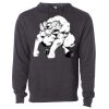Midweight Hooded Pullover Sweatshirt - No Minimums Thumbnail
