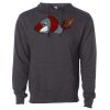 Midweight Hooded Pullover Sweatshirt - No Minimums Thumbnail