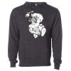 Midweight Hooded Pullover Sweatshirt - No Minimums Thumbnail
