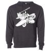 Midweight Hooded Pullover Sweatshirt - No Minimums Thumbnail
