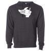 Midweight Hooded Pullover Sweatshirt - No Minimums Thumbnail