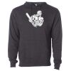 Midweight Hooded Pullover Sweatshirt - No Minimums Thumbnail