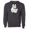 Midweight Hooded Pullover Sweatshirt - No Minimums Thumbnail