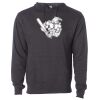 Midweight Hooded Pullover Sweatshirt - No Minimums Thumbnail