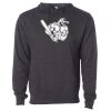 Midweight Hooded Pullover Sweatshirt - No Minimums Thumbnail