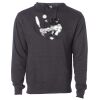 Midweight Hooded Pullover Sweatshirt - No Minimums Thumbnail