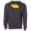 Midweight Hooded Pullover Sweatshirt - No Minimums Thumbnail