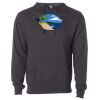 Midweight Hooded Pullover Sweatshirt - No Minimums Thumbnail