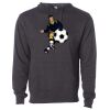 Midweight Hooded Pullover Sweatshirt - No Minimums Thumbnail