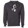 Midweight Hooded Pullover Sweatshirt - No Minimums Thumbnail