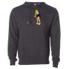 Midweight Hooded Pullover Sweatshirt - No Minimums Thumbnail