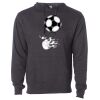 Midweight Hooded Pullover Sweatshirt - No Minimums Thumbnail