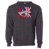 Midweight Hooded Pullover Sweatshirt - No Minimums Thumbnail