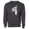 Midweight Hooded Pullover Sweatshirt - No Minimums Thumbnail