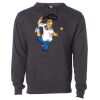 Midweight Hooded Pullover Sweatshirt - No Minimums Thumbnail
