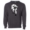 Midweight Hooded Pullover Sweatshirt - No Minimums Thumbnail
