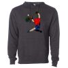Midweight Hooded Pullover Sweatshirt - No Minimums Thumbnail