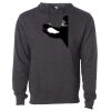Midweight Hooded Pullover Sweatshirt - No Minimums Thumbnail