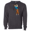 Midweight Hooded Pullover Sweatshirt - No Minimums Thumbnail